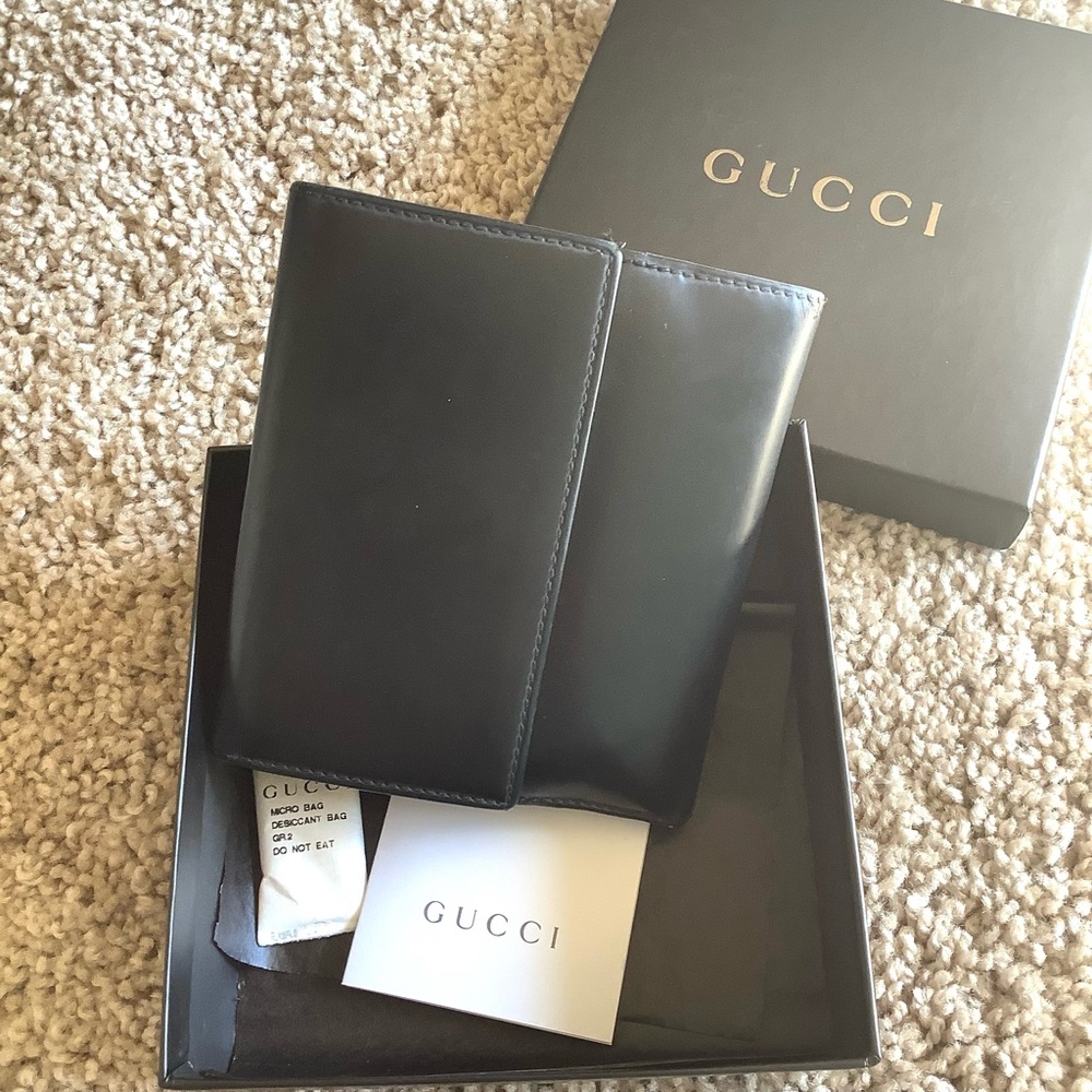 Gucci black wallet with original box - Picture 2 of 9